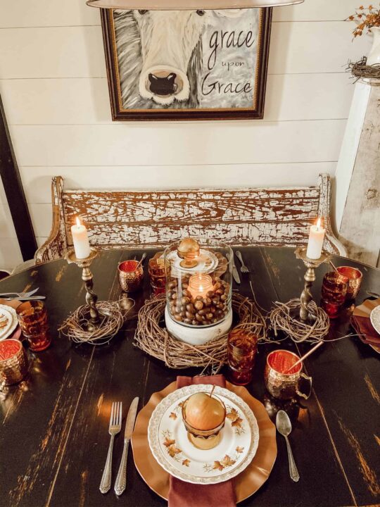 Create A Rustic Chic Greenery And Pheasant Feather Centerpiece