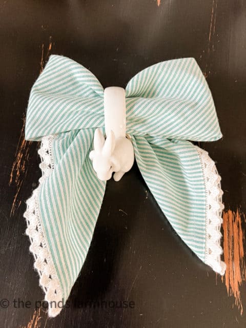 The Easiest Bunny Ear Folded Napkins For Easter