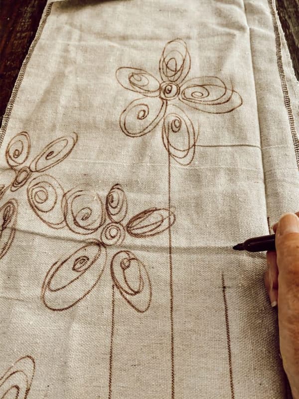 DRAWING TABLE CLOTH PILLOW COVER DESIGN II AND HAND EMBROIDERY DESIGN#like  #Nagmaart&carft - YouTube