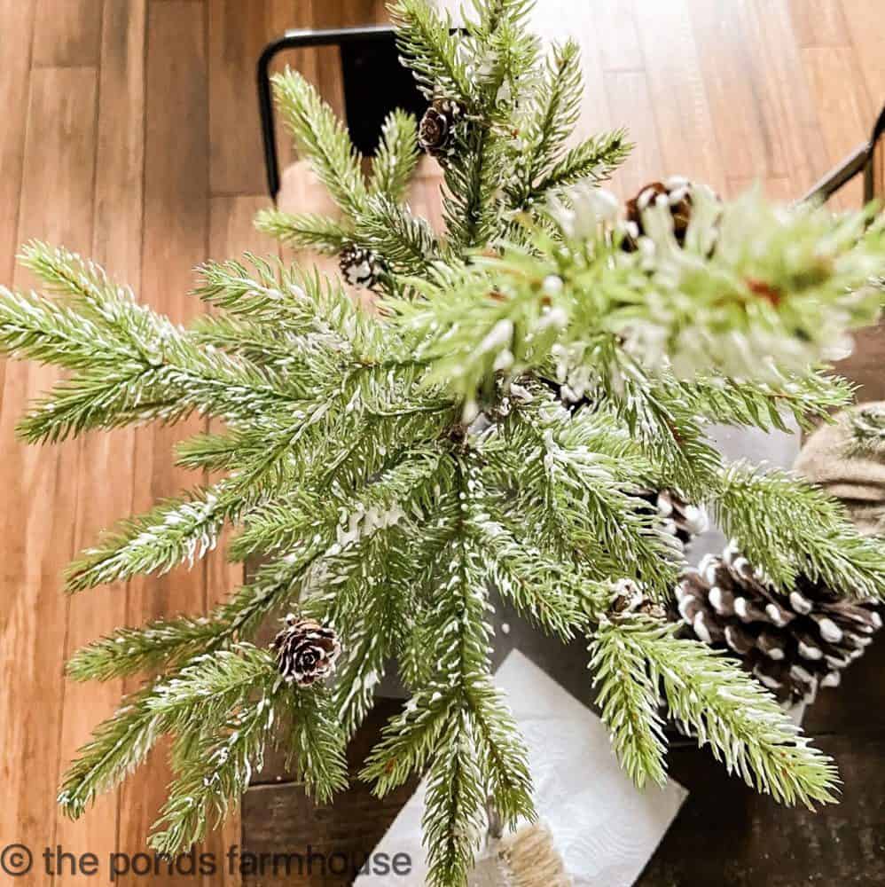 How to Flock a Christmas Tree for a Festive Snow-Covered Look