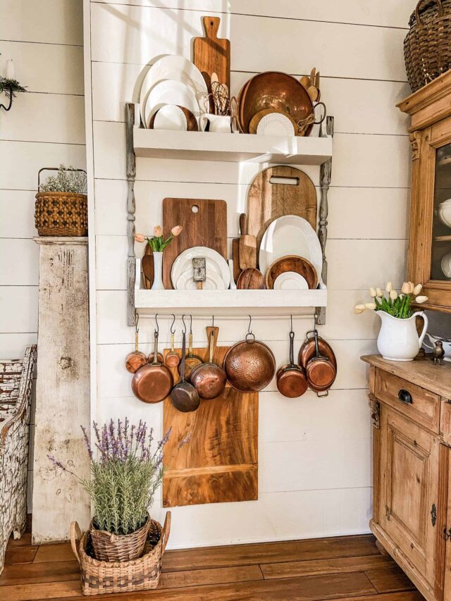 Build a Decorative Wall Plate Rack For Your Kitchen Tutorial