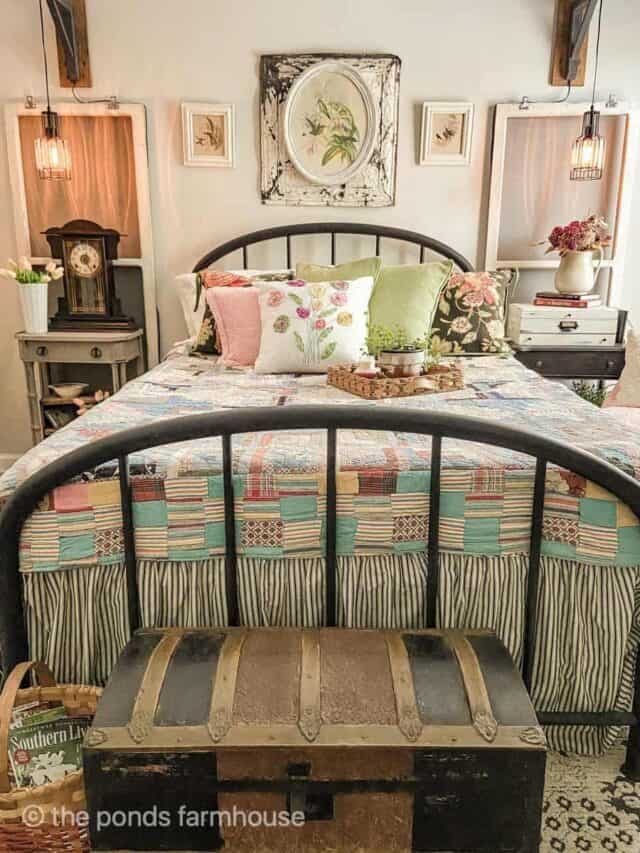 9 Antique & Vintage Bedroom Ideas for Modern Farmhouse