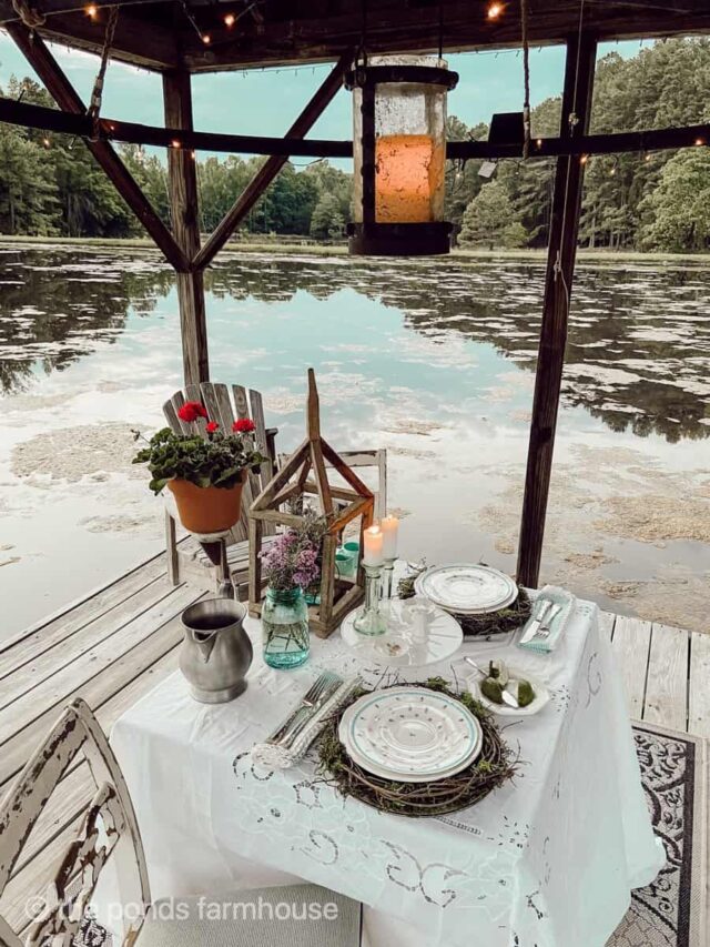 Creative Ideas For Outdoor Dinner Table for Two