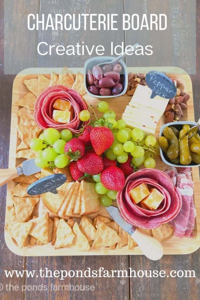 Best Ideas for a Creative Charcuterie Board for a dinner party.