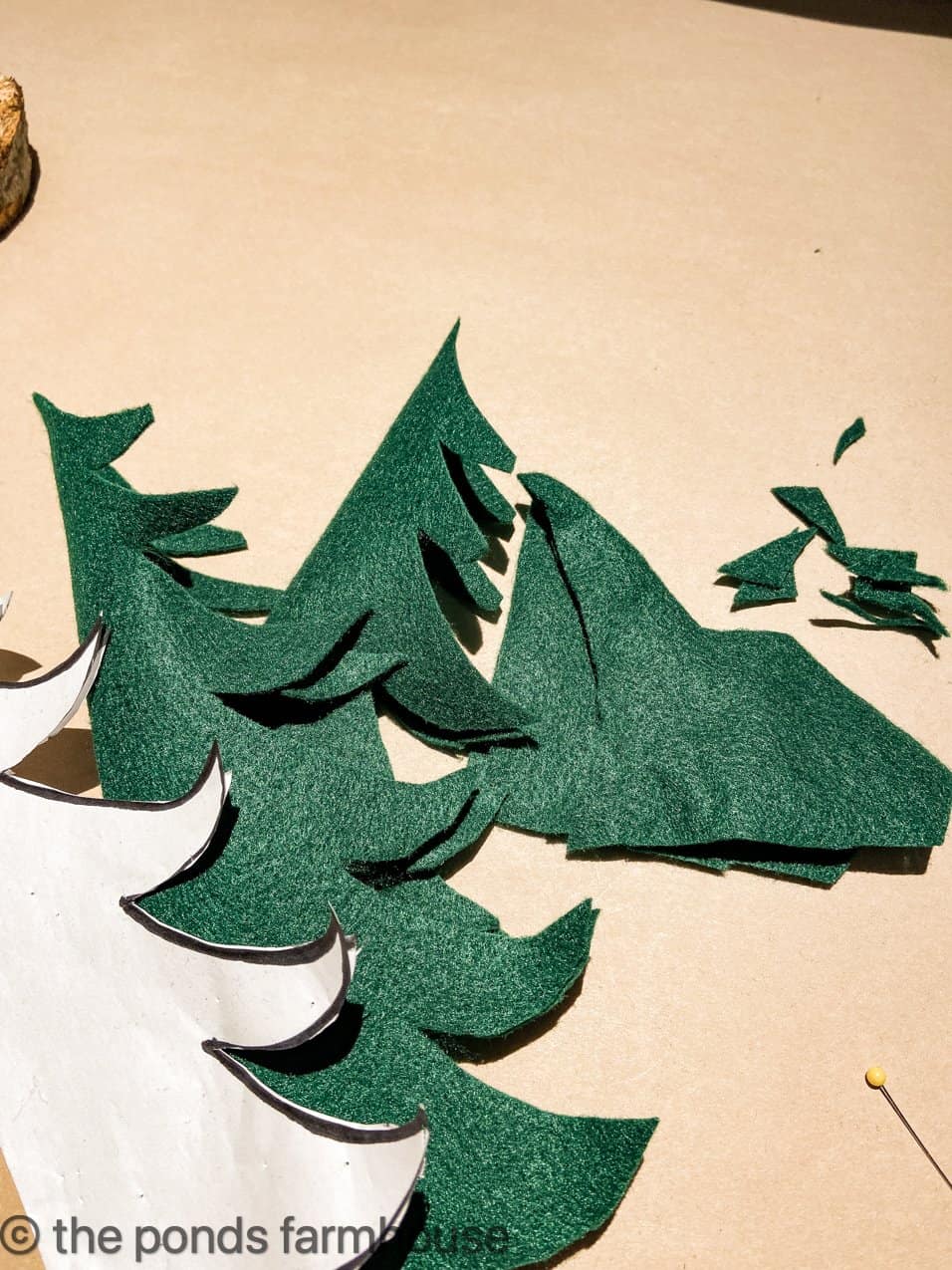 Create Whimsical DIY Felt Christmas Trees Easy Tutorial