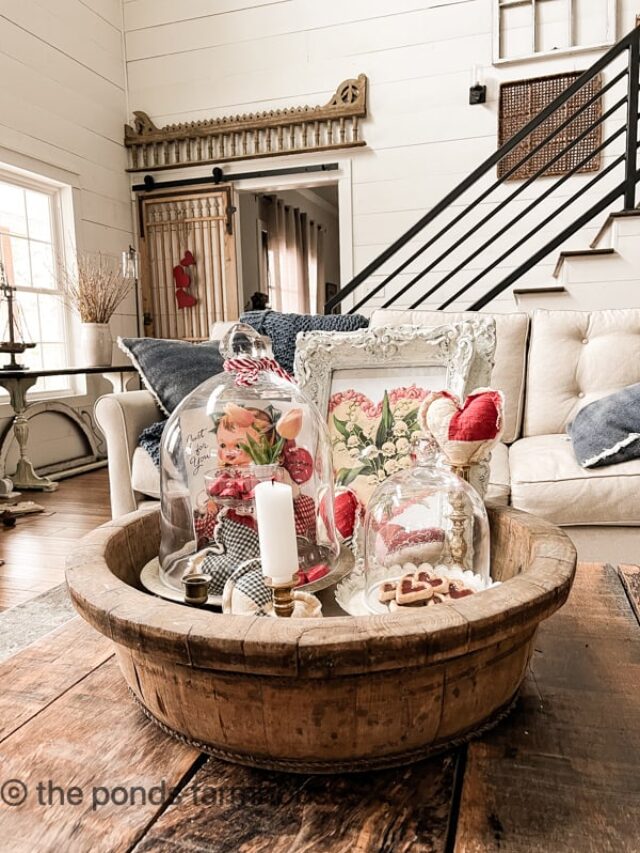 Decorate for Valentine’s Day With Glass Cloches