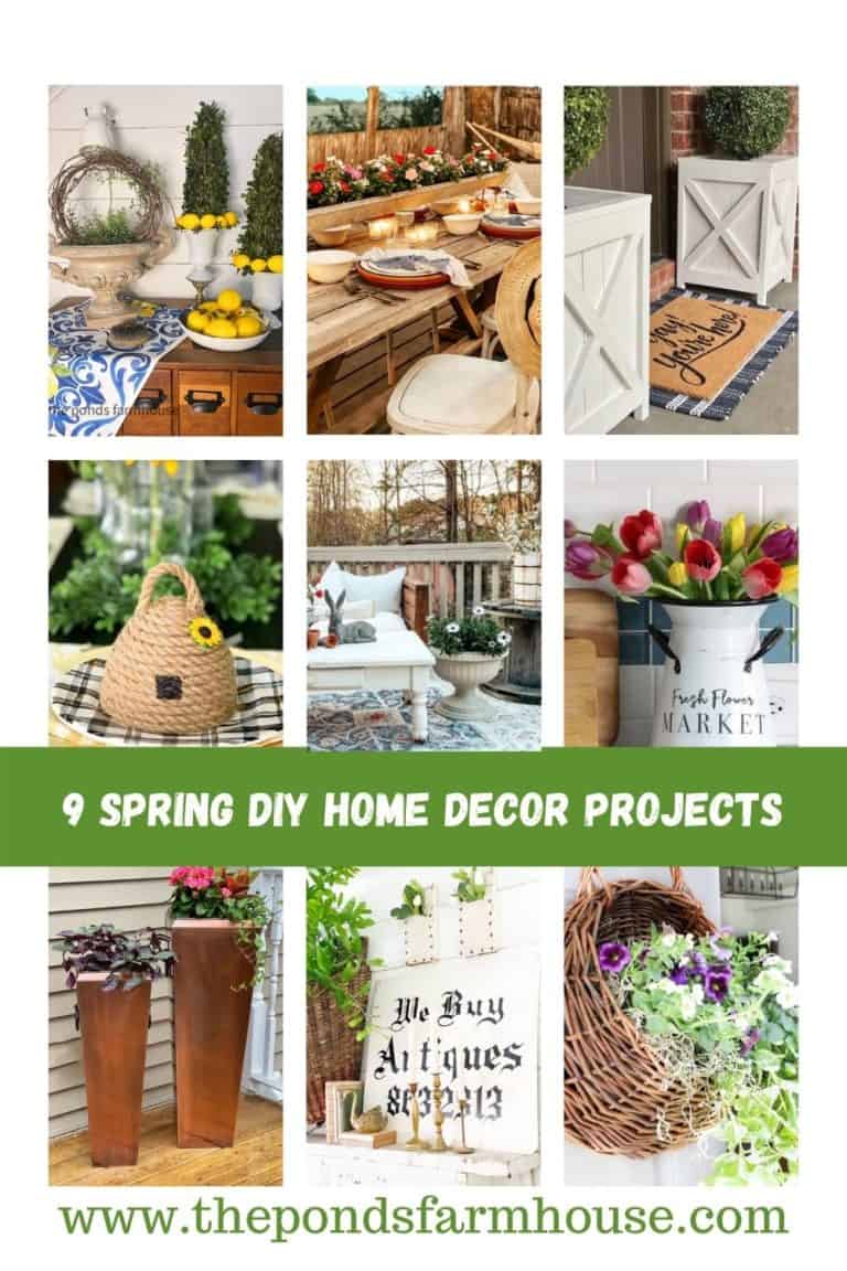 9 Great DIY Spring Decor Ideas