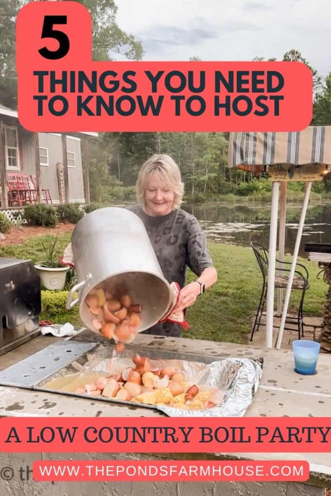 5 Things You Need To Know to Host A Low Country Boil Party