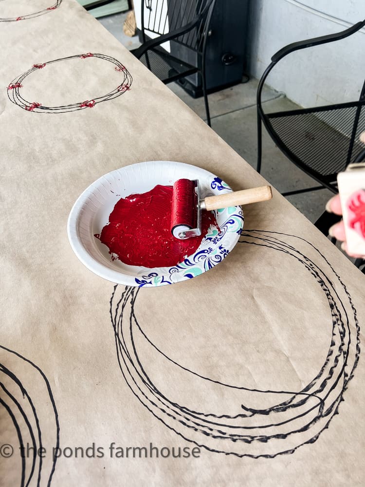 How to Make Kraft Paper Tablecloth for Outdoor Party - DIY Project