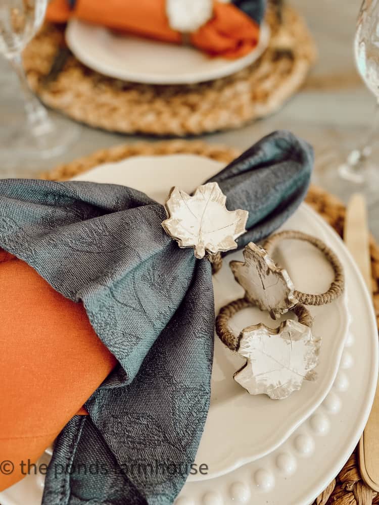 Chateau Wooden Napkin Ring | Pottery Barn