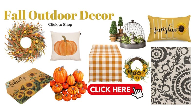 shop fall outdoor decor 