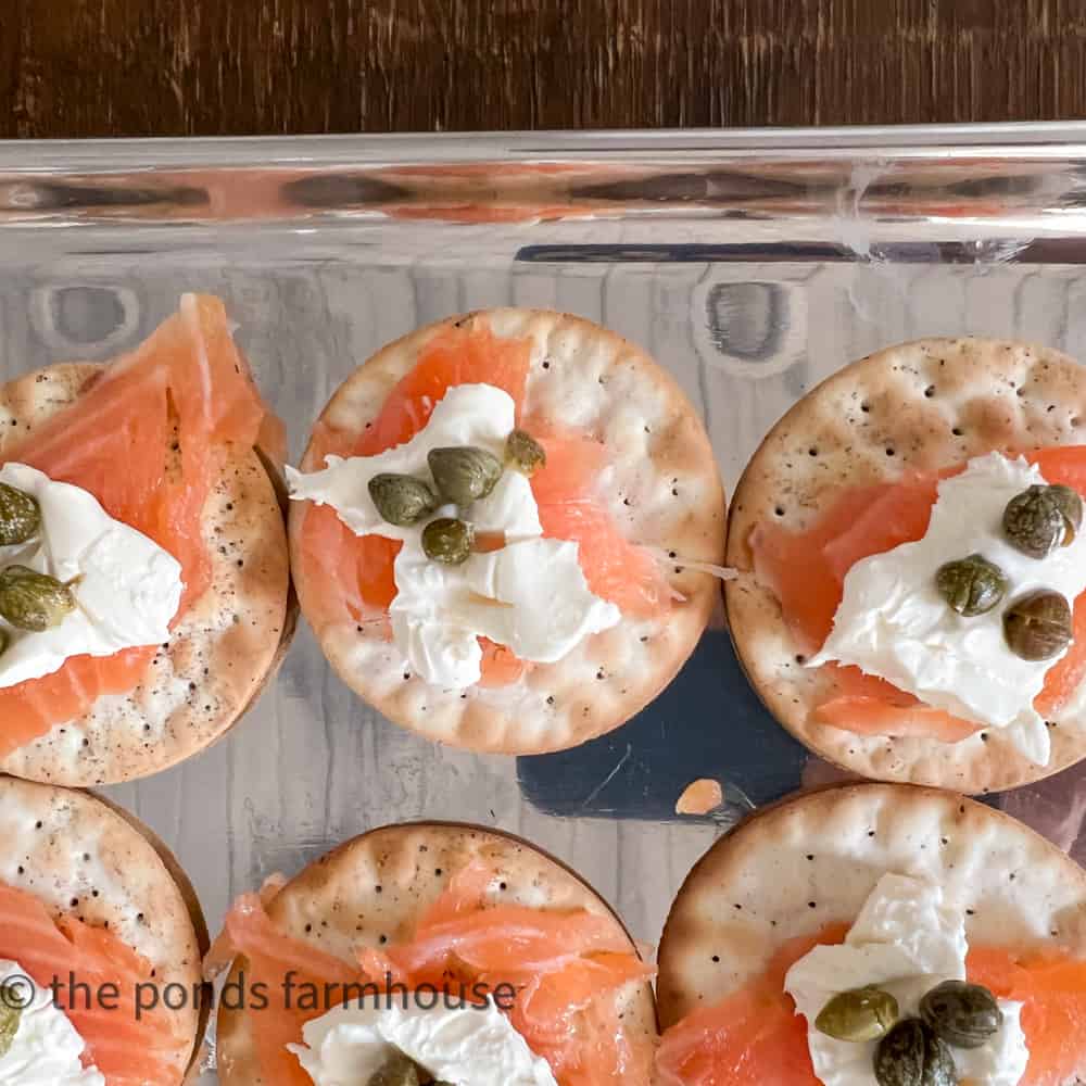 Cold smoked cured salmon is a delicious appetizer recipe and can be made in advance.