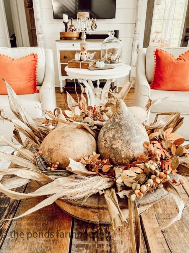 How To Decorate a Coffee Table For Fall & Beyond