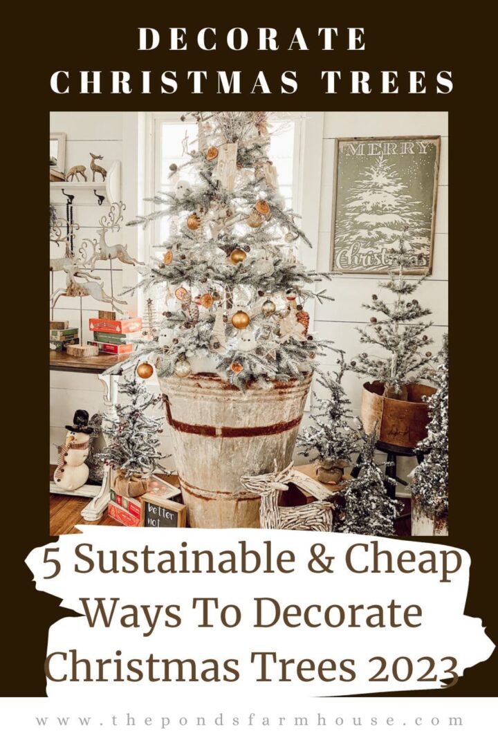 5 Sustainable And Cheap Ways To Decorate Christmas Tree 2023 1 720x1080 
