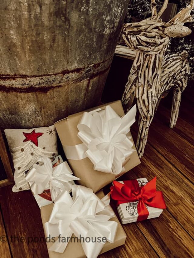 25 + Budget Christmas Gift Wrapping Ideas