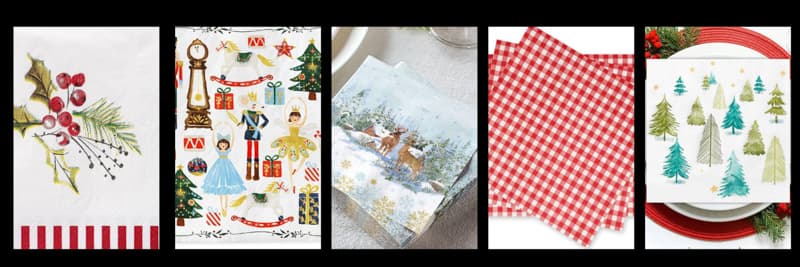 Christmas Napkins for Sale