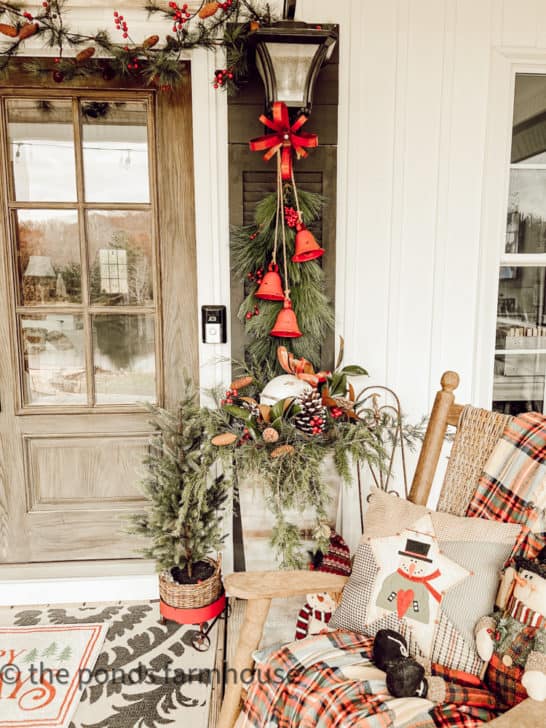 Farmhouse Christmas Porch Ideas: Rustic Charm for the Holidays