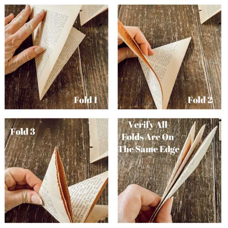 Learn How To Make Paper Flowers: Old Book Pages Paper Roses