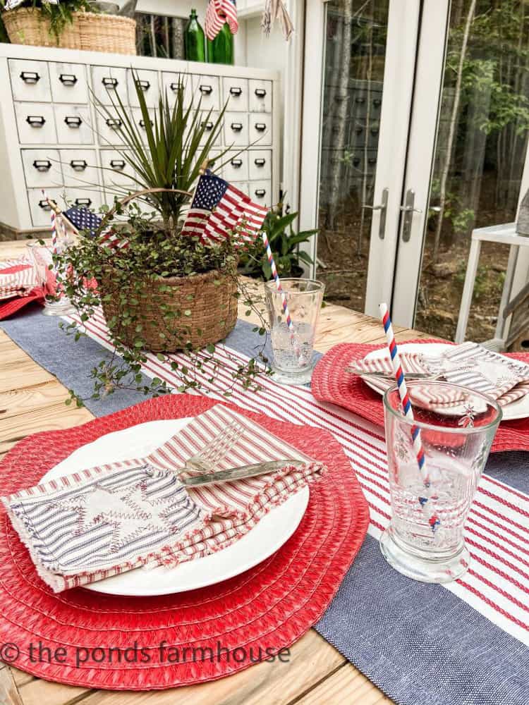 All-White Thrifty Tablescape for Under $20