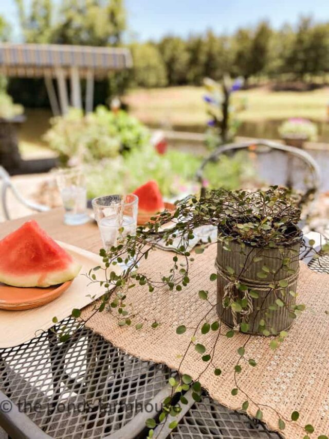 Inexpensive Outdoor Table Decoration Ideas To Wow Your Guests