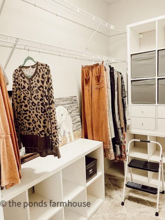 Closet Design Ideas & Budget Friendly Makeover