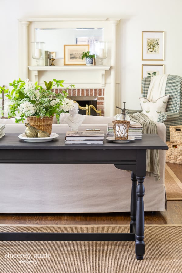3 Ways to Style a Sofa Table