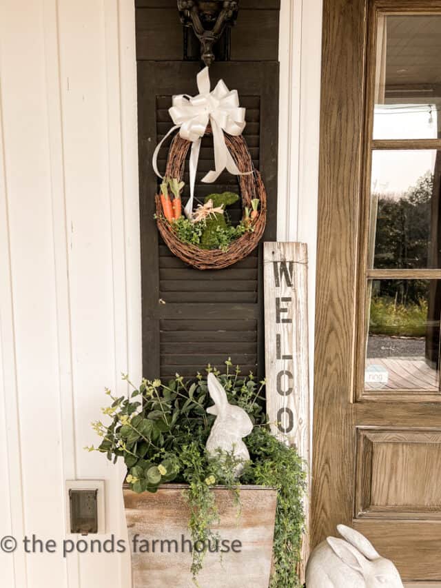 Best Front Porch Ideas To Decorate For Easter Outdoors