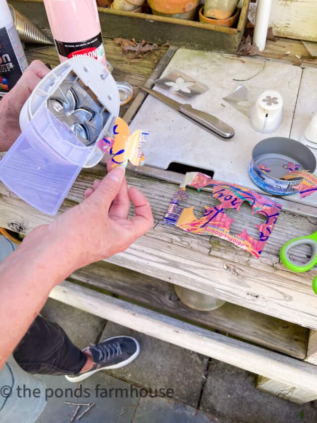 How to Make DIY Plant Pots with Recycled Aluminum Flowers