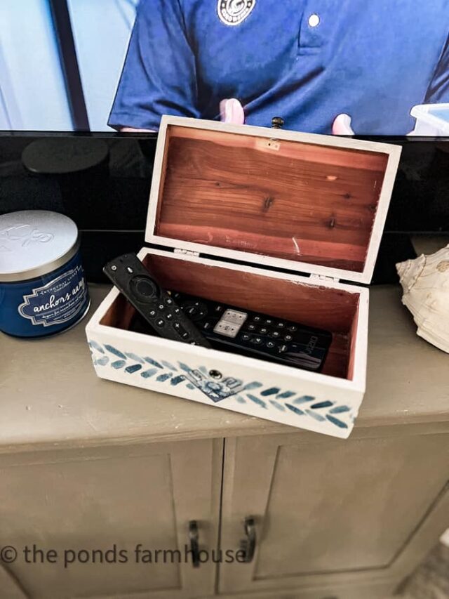 Thrifted Decorative Box Upcycled