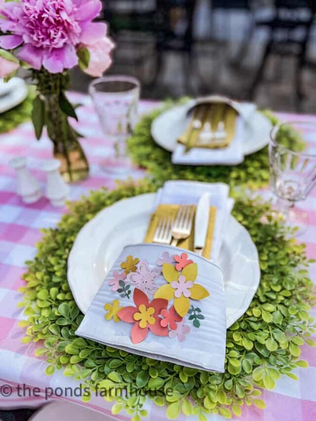 Recycle Cans To Make Adorable Silverware Pockets