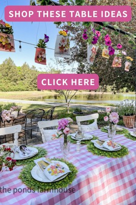 Quick 10-Minute Mothers Day Luncheon Table Decor Ideas - Stacy Ling