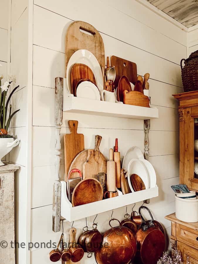 How to Display Antique Breadboards