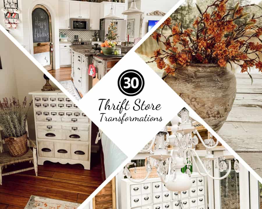 Fantastic and Fun Farmhouse Thrift Store Makeovers - The Cottage