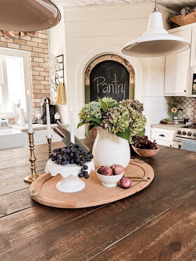 Kitchen Decor With Thrifted Vintage Charm For Spring