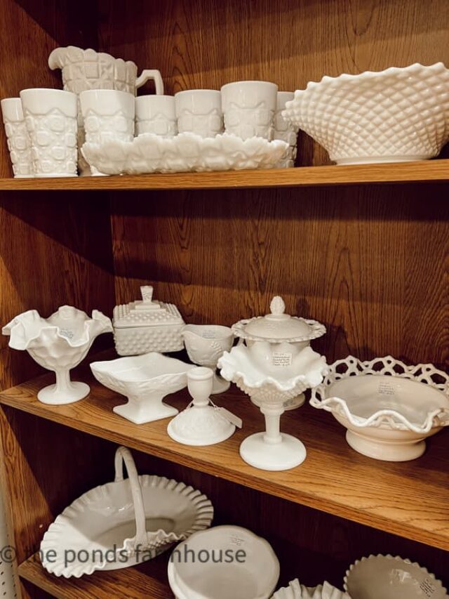 Start Collecting Milk Glass – Here’s Why