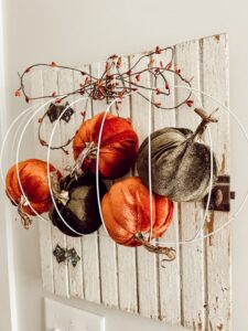 6 Easy DIY Ways to Decorate A Dollar Tree Pumpkin Frame - 2023