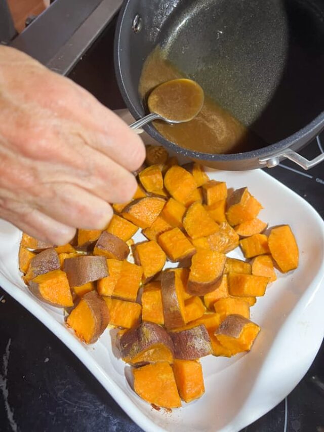 Caramel With Sea Salt Sweet Potato Bake Recipe