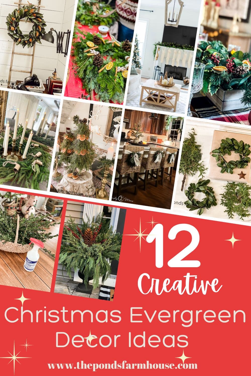 12 Creative Christmas Evergreen Decor Ideas for 2024