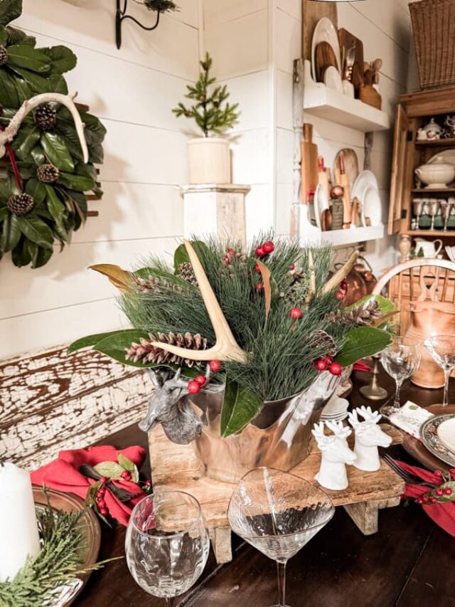 6 Amazing Cozy Cabin Christmas Tablescapes