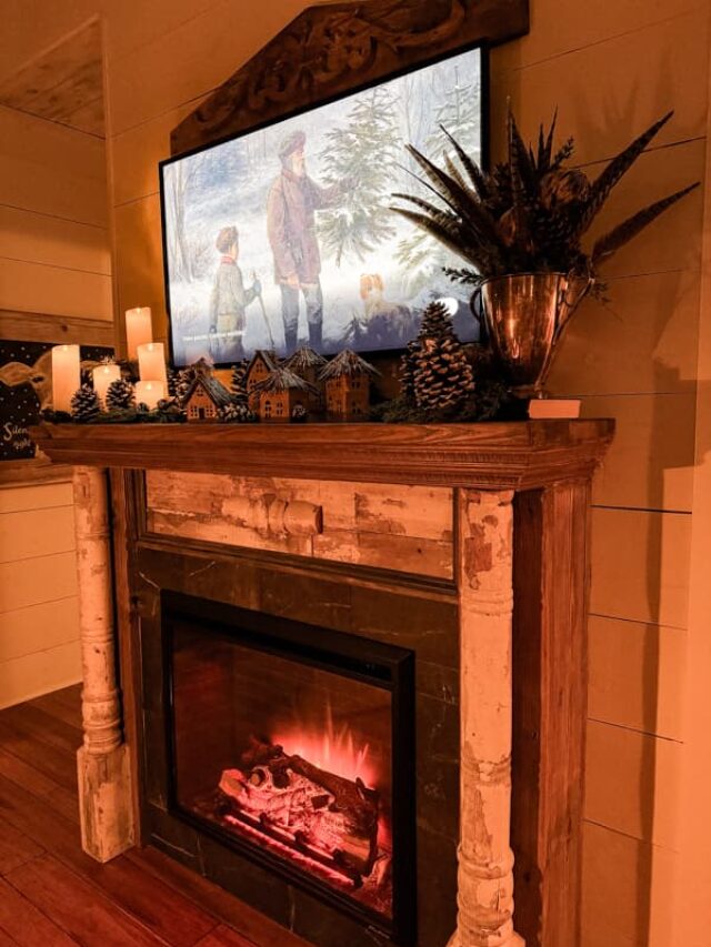 Cozy Winter Mantel Decor Ideas