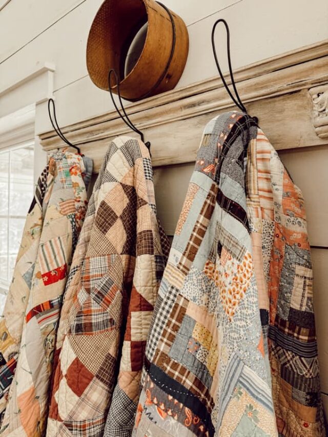 Ways To Decorate With Vintage Quilts For a Cottagecore Aesthetic