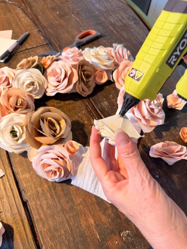 How To Make Paper Roses With Rustic Book Pages & More