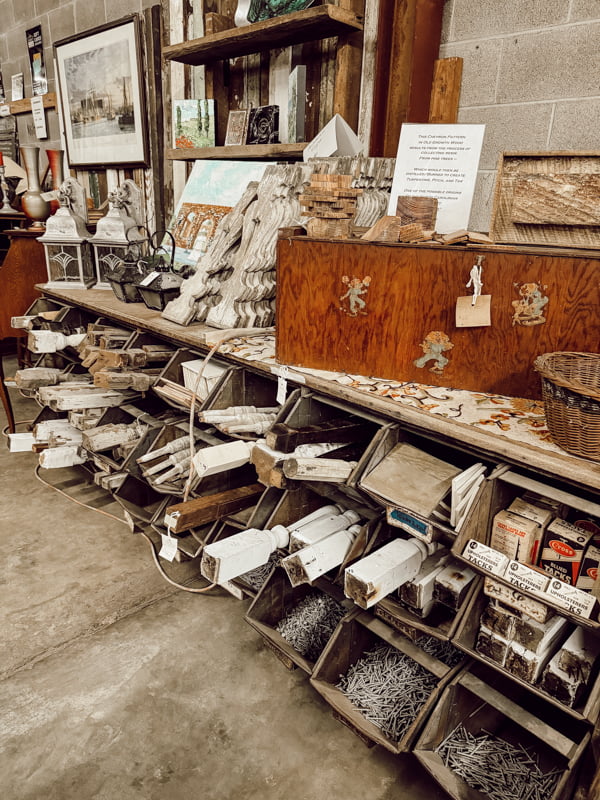 Architectural salvage at Legacy Salvage, Wilmington, NC