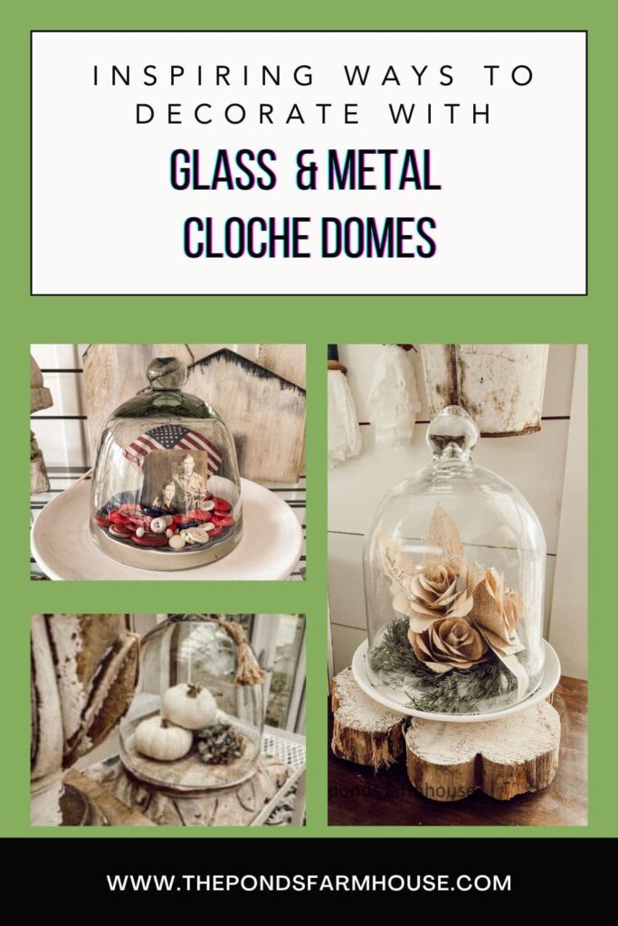 Decorating with Cloche Domes 