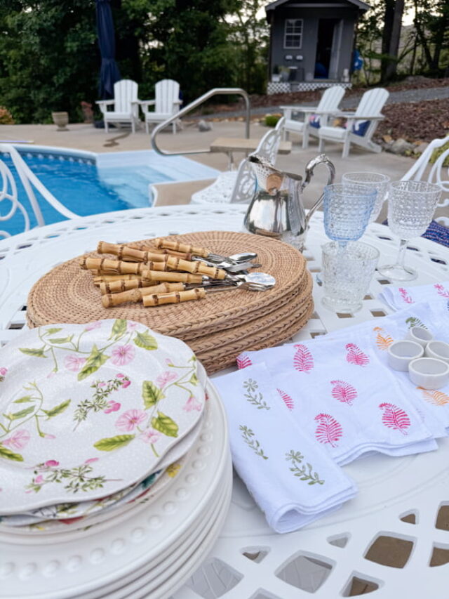 Create Fun Stamped Napkins in Minutes