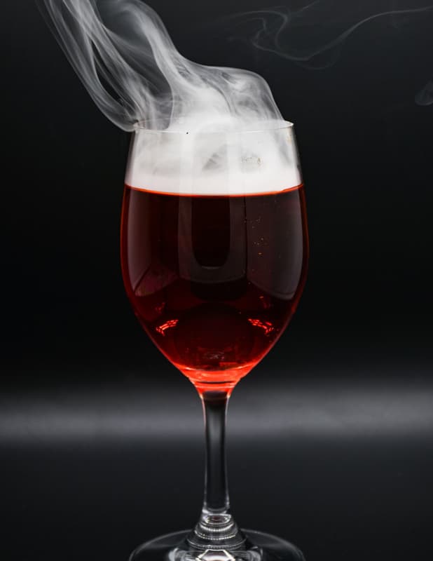 Smoked Wine Glass
