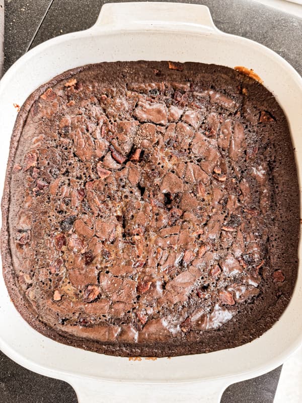 cooked salted caramel dark chocolate brownies with candied bacon recipe