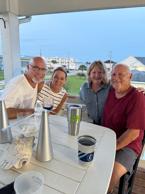 Friends at Kure Beach 