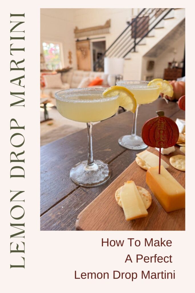 How To Make a Perfect Lemon Drop Martini Recipe with homemade limoncello