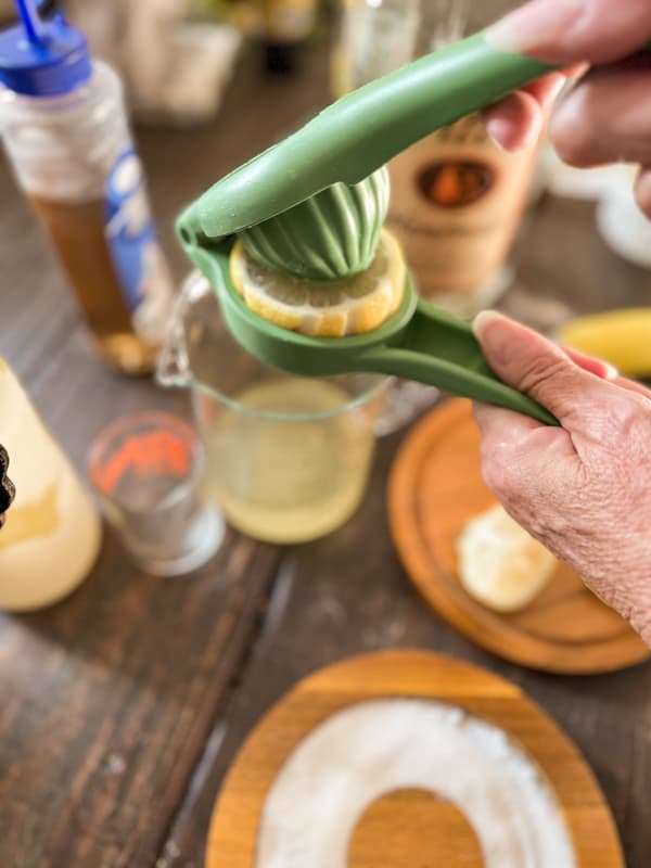 Add a fresh squeezed lemon juice the the perfect lemon drop martini recipe.  